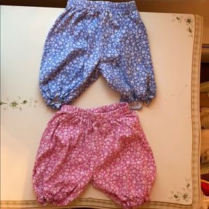 EUC Two coordinating JoJo Maman Bebe pants